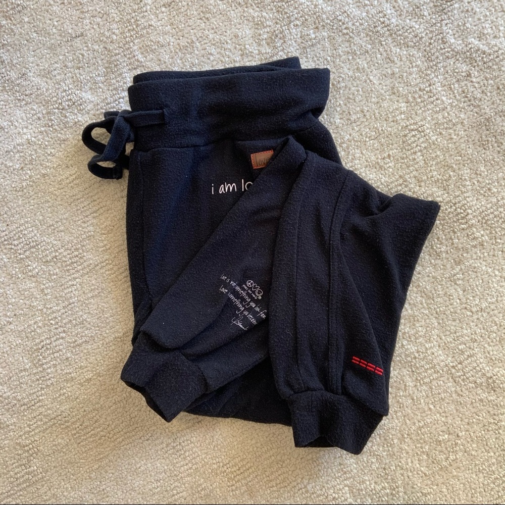 PEACE LOVE WORLD JOGGERS